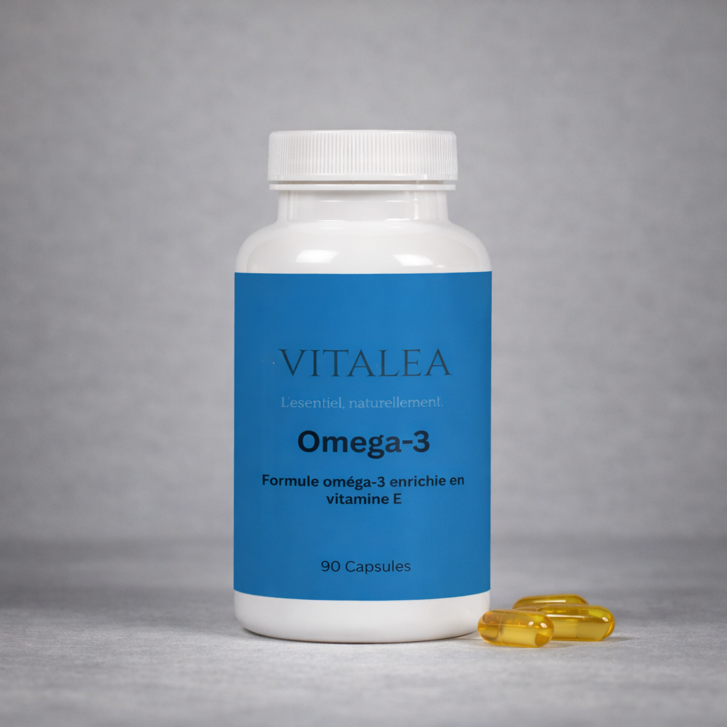Omega-3 + Vitamin E – 90 Capsules